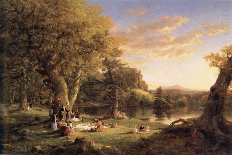 A Pic-Nic Party, Thomas Cole